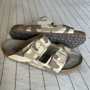 Camo Birkenstocks BNWOT